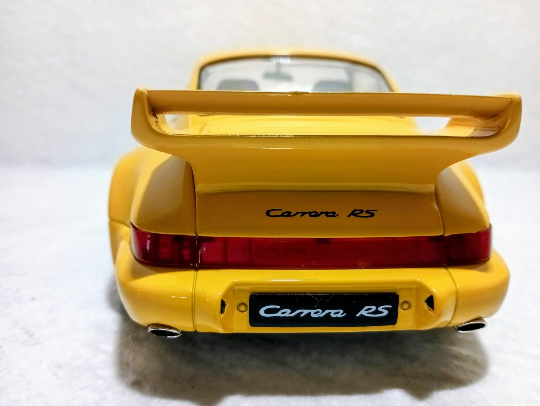 Porsche Modellini d'auto: Porsche Carrera 911 3.8 RS – Nuovo e nell'imballaggio originale da Huttwil venduto da Secondtrain 6