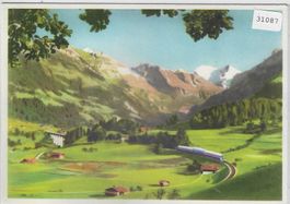 Die Nordrampe der Lötschbergbahn im