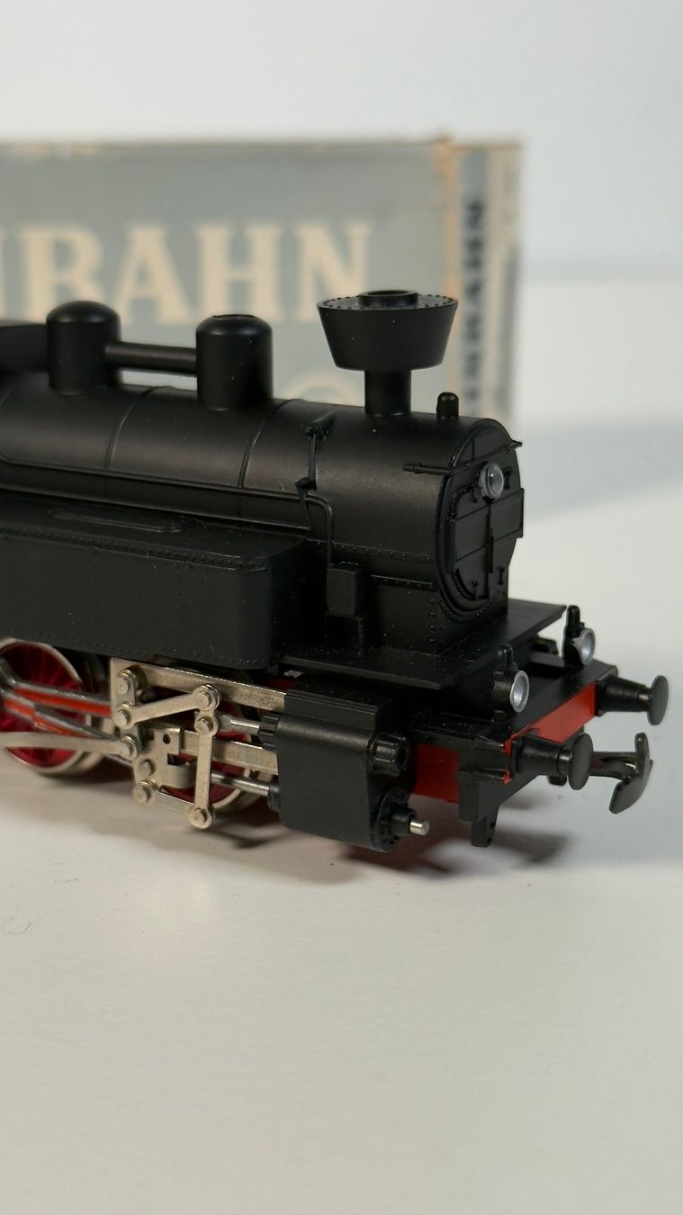 Kleinbahn Modellini di ferrovie: Kleinbahn H0: Dampflok D 120, mit Licht, DC-analog – Usato da Zürich venduto da Hedwig-steig 2