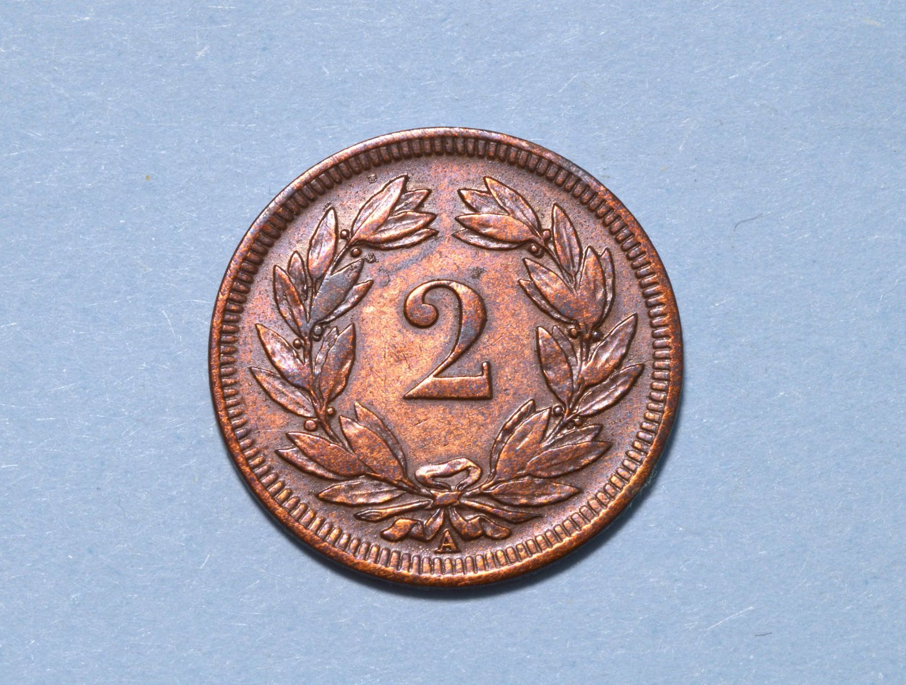 Toutes les monnaies: 2 Rappen 1851 – D'occasion à Oberglatt ZH par dil_85sh 1