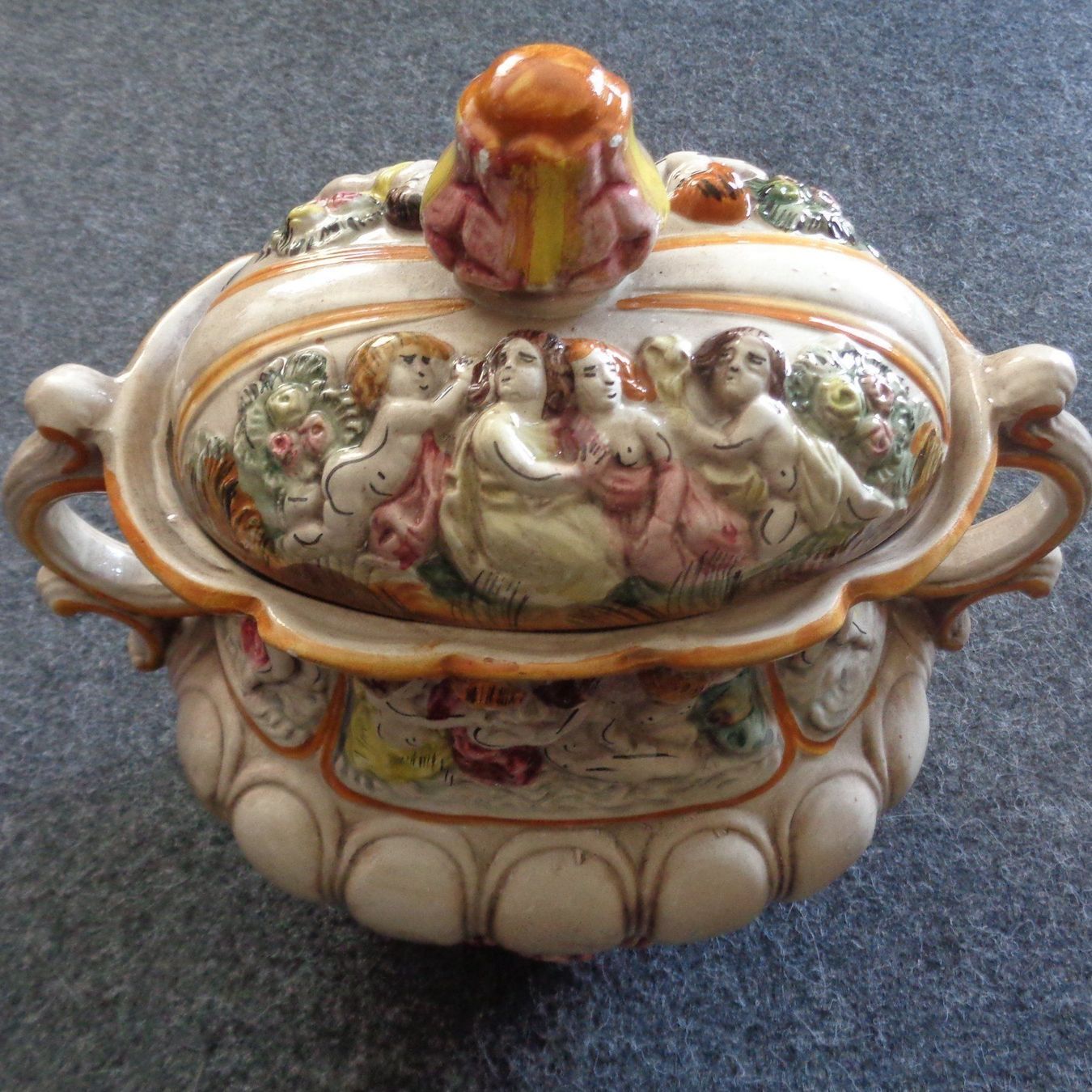 Schalen: CAPO DIMONTE ANTIKER SUPPENTOPF + SCHALE – Gebraucht aus Lausanne von kiliman73 5