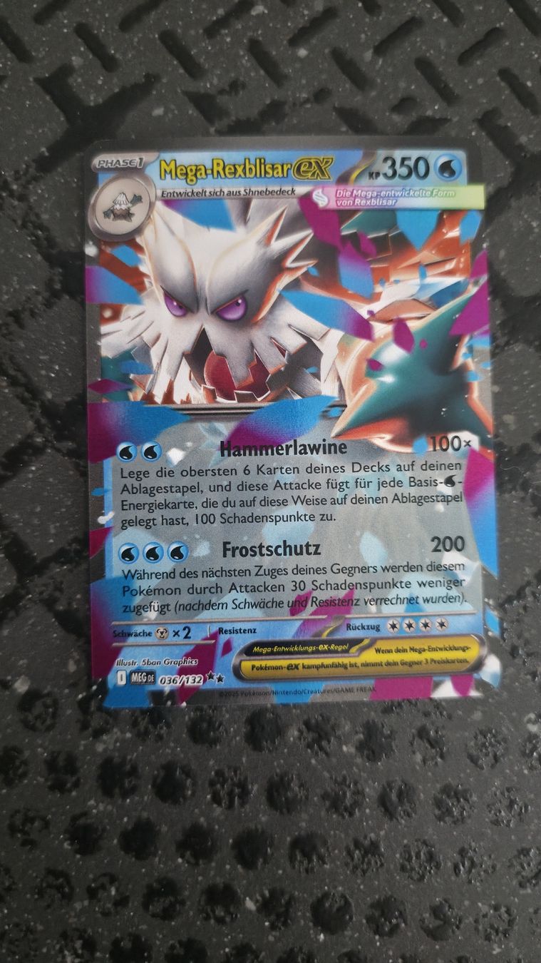 Pokémon Cartes à collectionner: Mega-Rexblisar EX  (Boosterfrisch) – Neuf (Voir description) à Rorschach par Craint