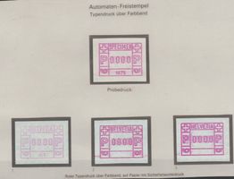 4 Kontrolldrucke Specimen und A1 mit dabei!