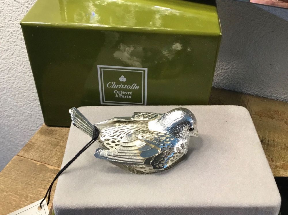 CHRISTOFLE PARIS VINTAGE FIGUR MIT KARTO | Kaufen auf Ricardo