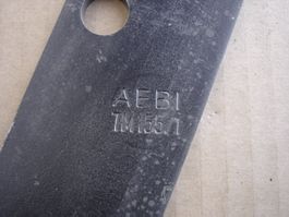Hinteres Führstück Aebi TM155/1 Traktoren Mähbalken Bührer