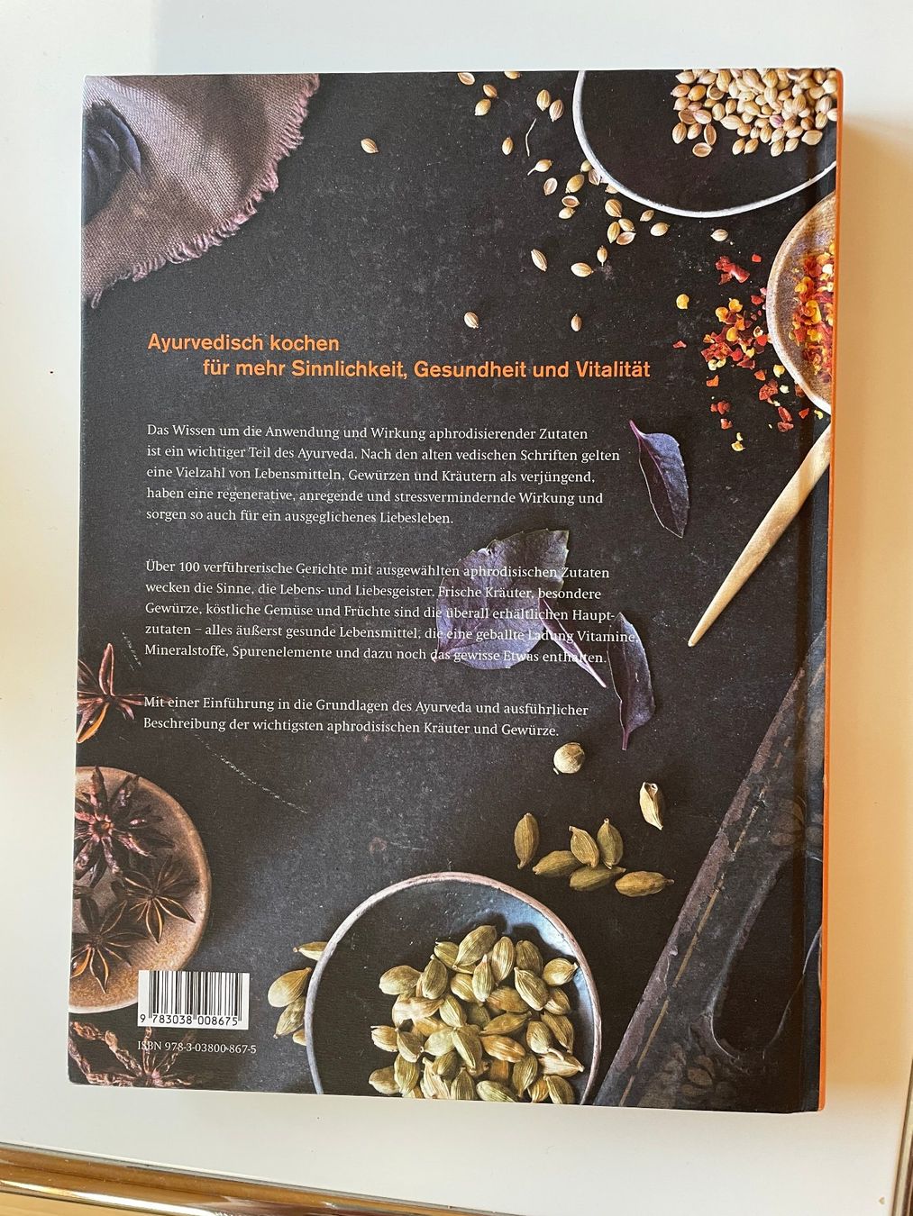Libri: Kochbuch sinnliche Ayurveda Küche – Usato da Dicken venduto da leonie_11 1
