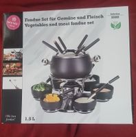 NEU NOUVEL  FONDUE SET FÜR GEMÜSE UND FLEISCH 1.5 L