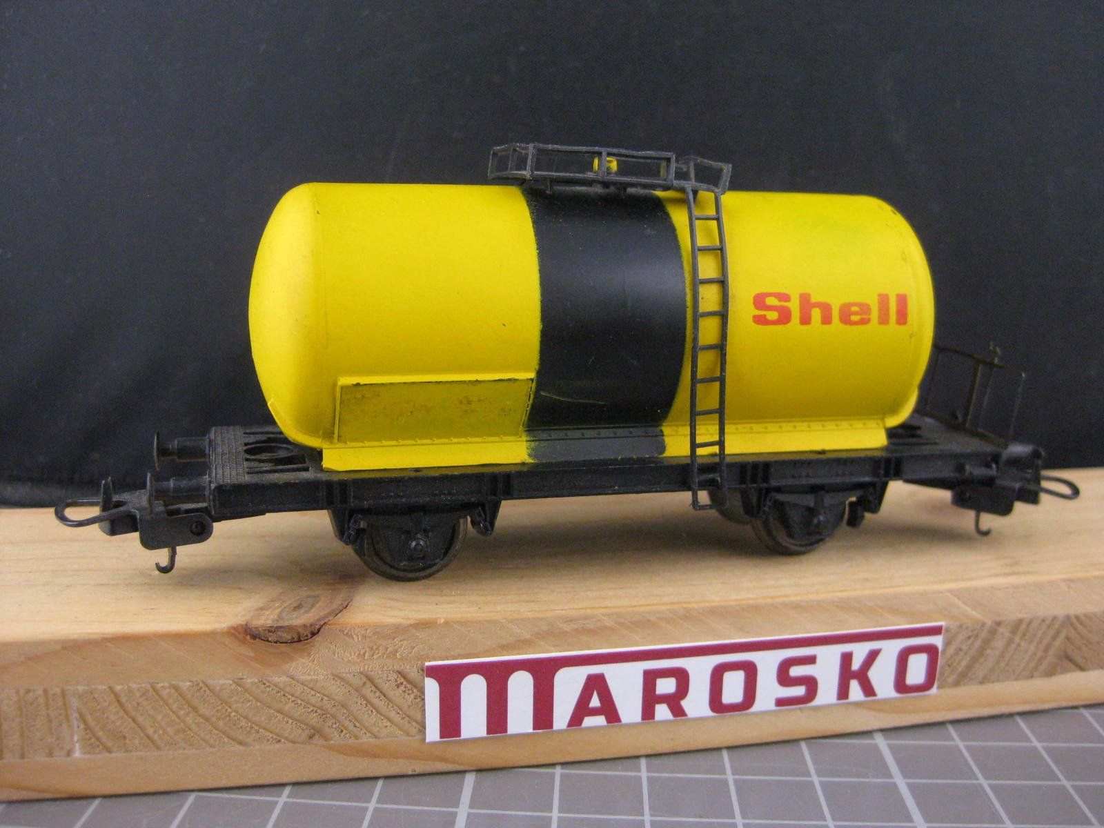 Lima Modellini di ferrovie: Lima Kesselwagen Shell, ohne OVP, . – Usato da Malters venduto da Marosko 1
