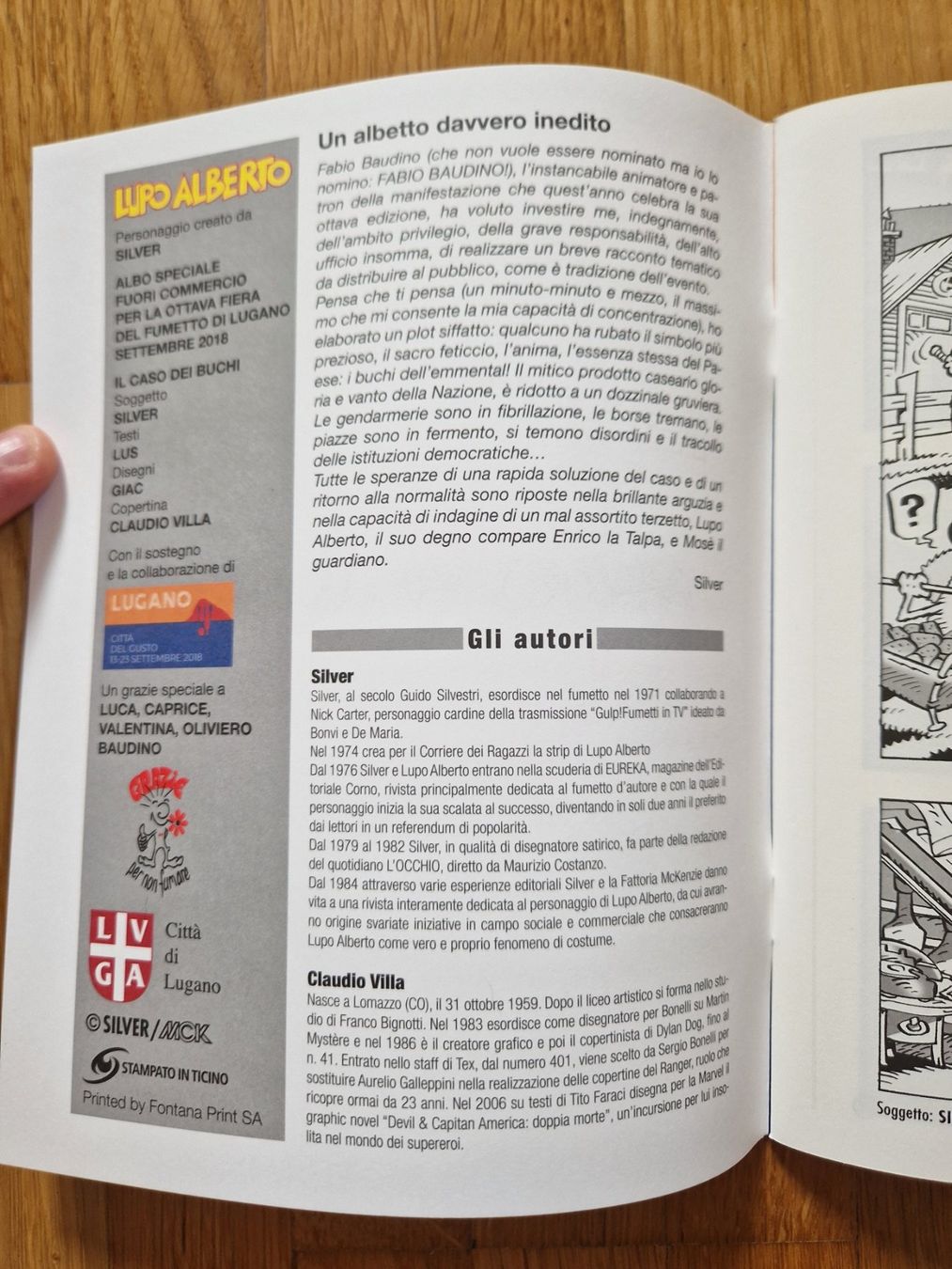 Fumetti: Fumetto Inedito Lupo Alberto – Nuovo (secondo la descrizione) da Vernate venduto da nma_77kf 1