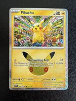 Pikachu 040/128 – 30th Anniversary – 18/30 – Holo – EN 