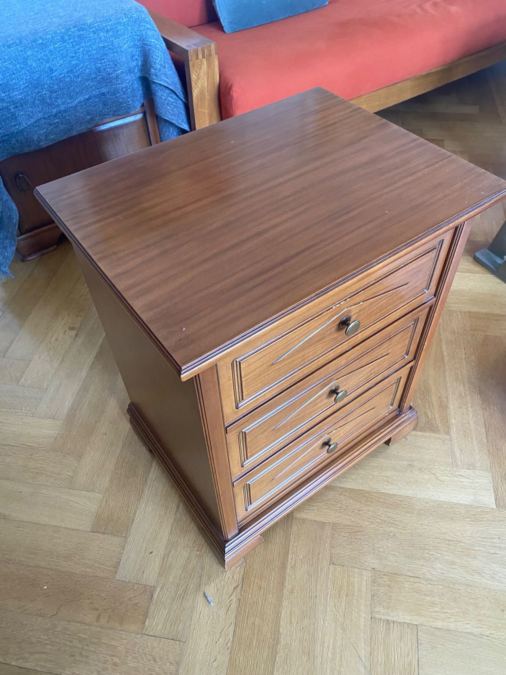 Nachttische: Nachttisch Vintage – Gebraucht aus Grenchen von Vintagewatchoverdose 1