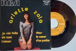 Vinyl Single  - Arlette Zola  - France 1971 - VG - Rare