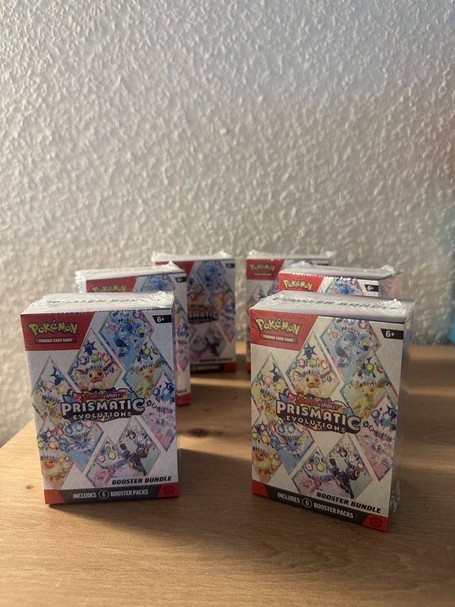 Pokémon Carte collezionabili: Pokemon Prismatic booster bundle - sealed - english - PRE – Nuovo e nell'imballaggio originale da Genève venduto da flamourr
