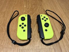 Nintendo Switch Joy-Con 2x neon gelb - TOP Zustand
