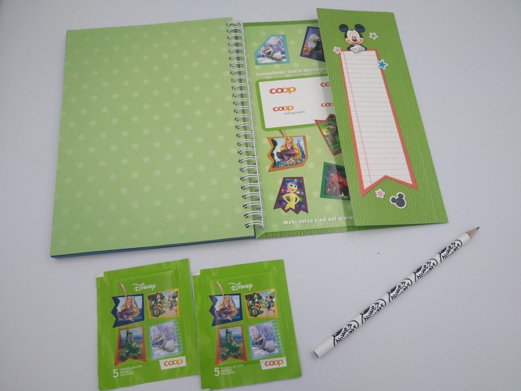 Coop Album: Coop Disney Jahreskalender 2016 – Nuovo e nell'imballaggio originale da Bäch SZ venduto da Swissy46 6