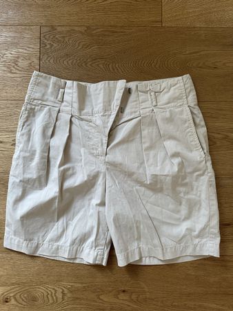 ZARA, Short, Beige Gr. S, Baumwolle