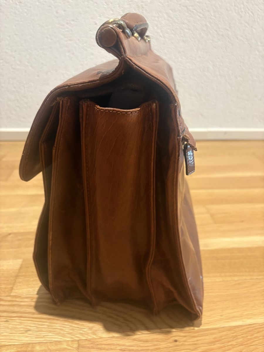 Valigie & Borse: Hochwertige Leder Aktentasche – Usato da Basel venduto da Just_Me80 3