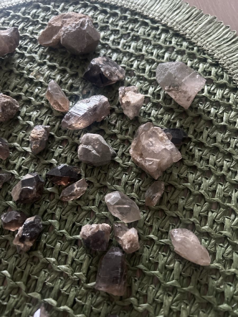 Minerali & Pietre curative: Rauchquarz Rohsteine Sammlung – Usato da Seon venduto da Sunny-Schmuck78 2