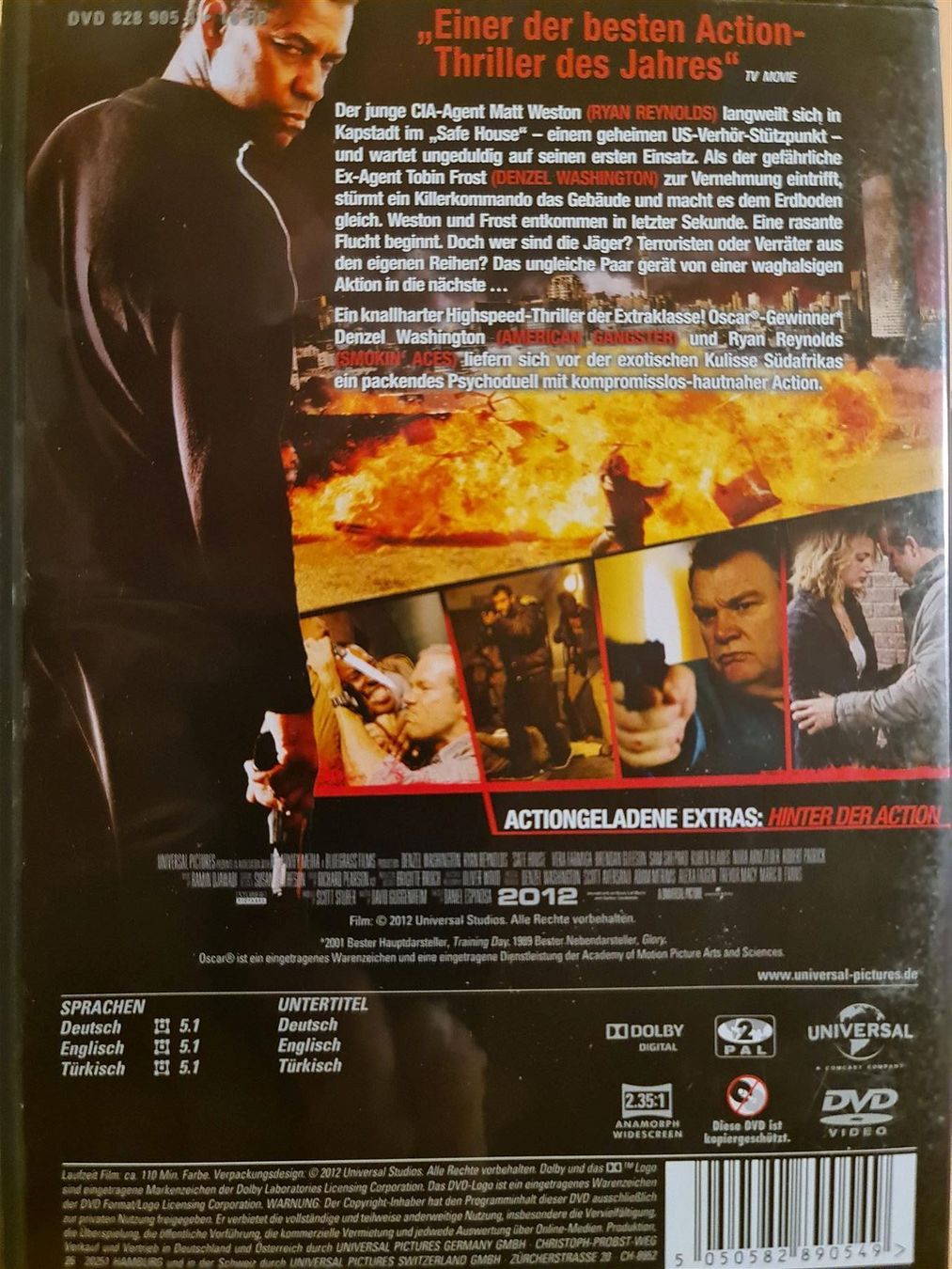 Tutti i DVDs: Safe house – Usato da Dintikon venduto da Vexi 1