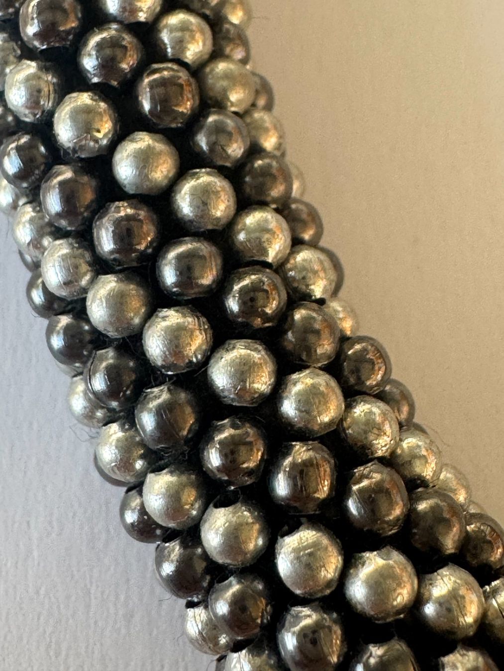 Catenine: Collier perles argenté metal – Usato da Lausanne venduto da PlusValue_Lausanne 1