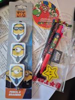 Neue Minions und Super Mario Schreibwaren