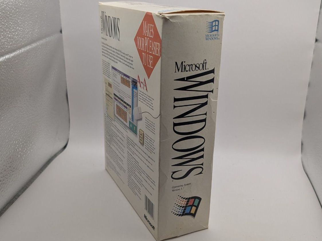 Microsoft Software: Microsoft Windows 3.1 (1992) - Microsoft - BigBox PC – Usato da Bad Ragaz venduto da MR_BR 2
