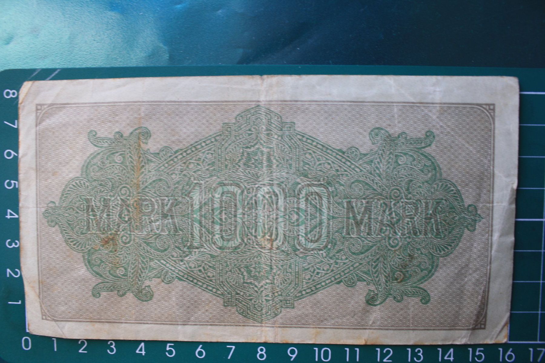 Banconote: currency reichsbanknote 1000 Mark 1922 – Usato da Laupen BE venduto da Gufi57 1