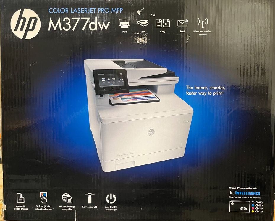 Drucker HP M377dw Color LaserJet Pro (Neu und originalverpackt) in ...