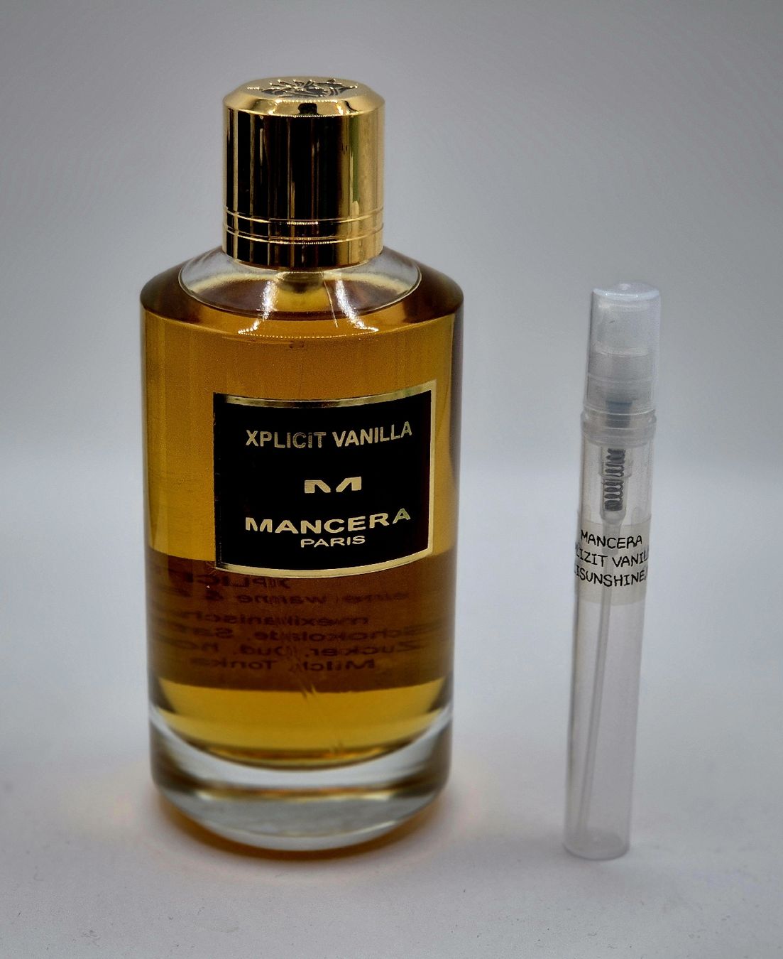 Mancera Parfum & Eau de Toilette: 5 ml XPLICIT VANILLA MANCERA ABFÜLLUNG – Neu (gemäss Beschreibung) aus St. Gallen von CaliSunshine