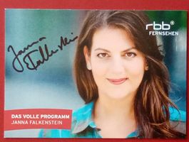 Janna Falkenstein Autogramm signiert Fotopostkarte 10x15cm