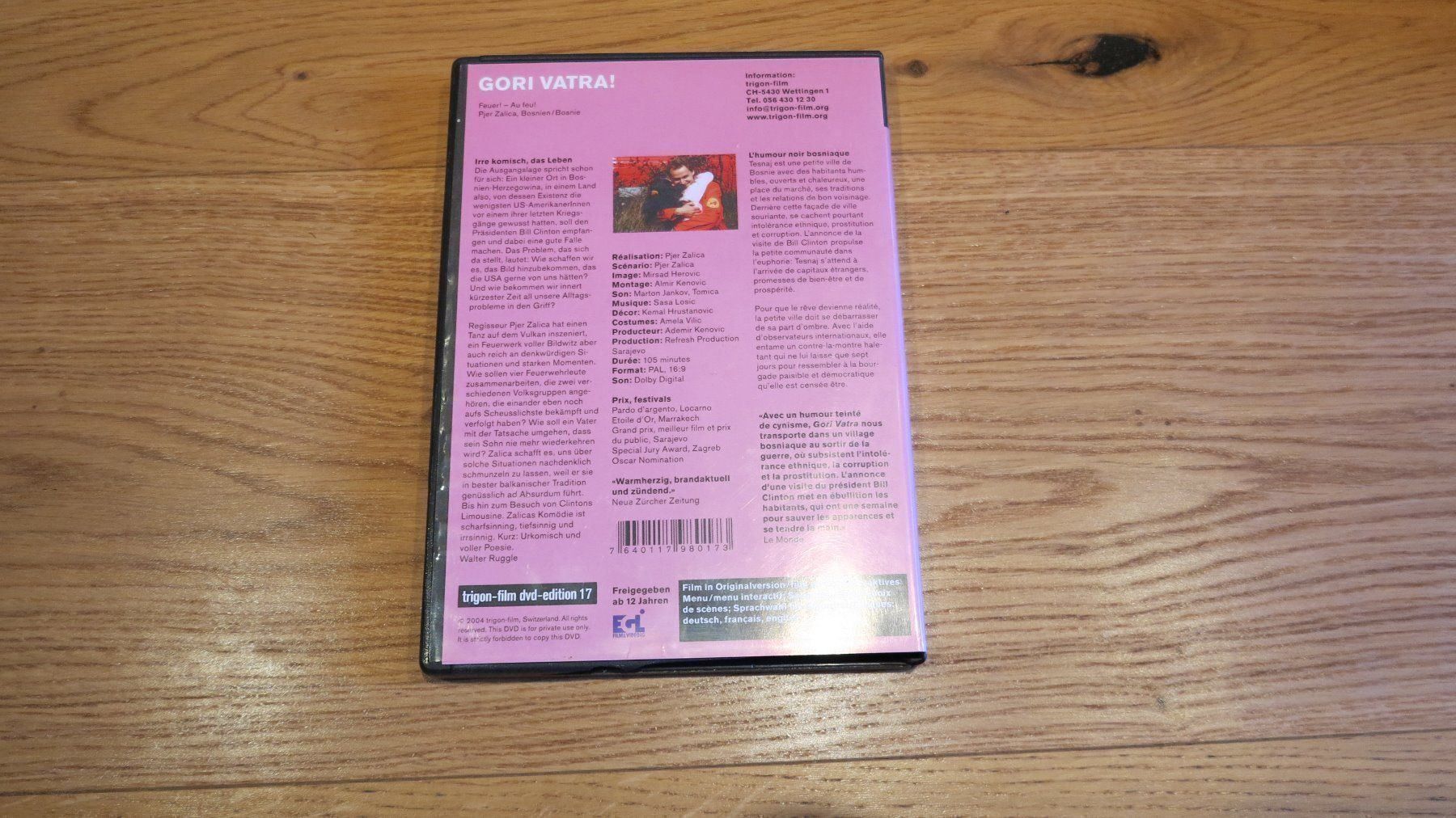 Tous les DVDs: Gori Vatra – D'occasion à Bettmeralp par stermei 1