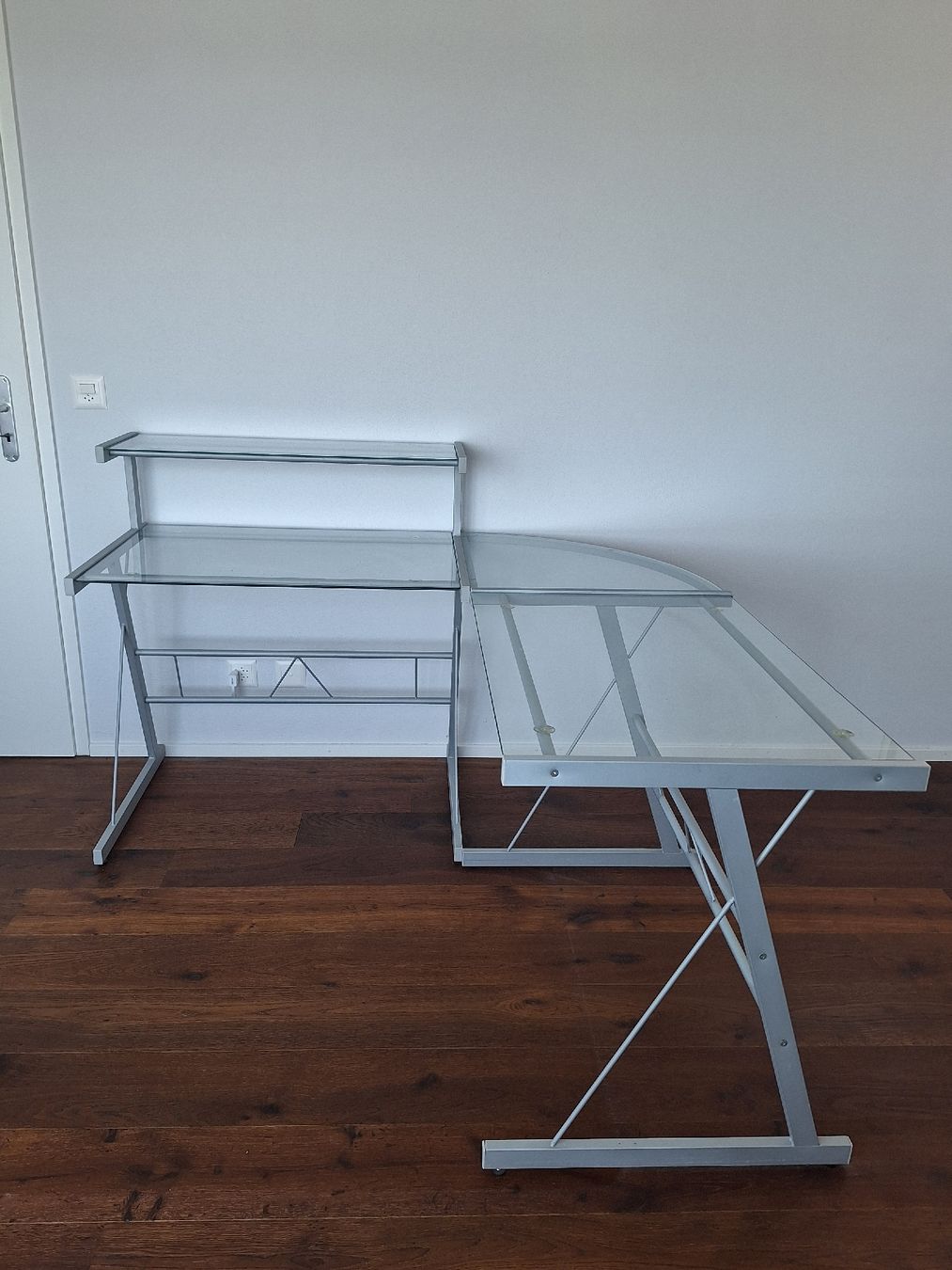 Scrivanie: Schreibtisch aus Glas – Usato da Künten venduto da Luca99 1