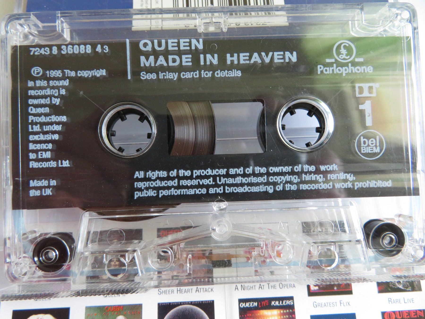 Musicassette: QUEEN - Made in Heaven - Cassette 1995 UK – Usato da Eysins venduto da zurkip 3