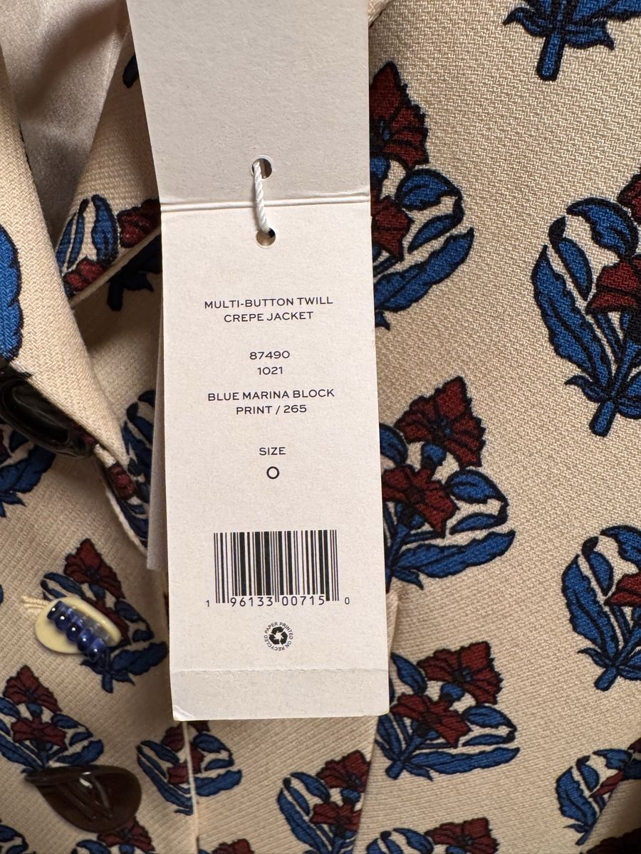 Jacken: Tory Burch Blazer, Grösse 0, Neu, Multi-Button – Neu und originalverpackt aus Wilderswil von Renaissance1 3