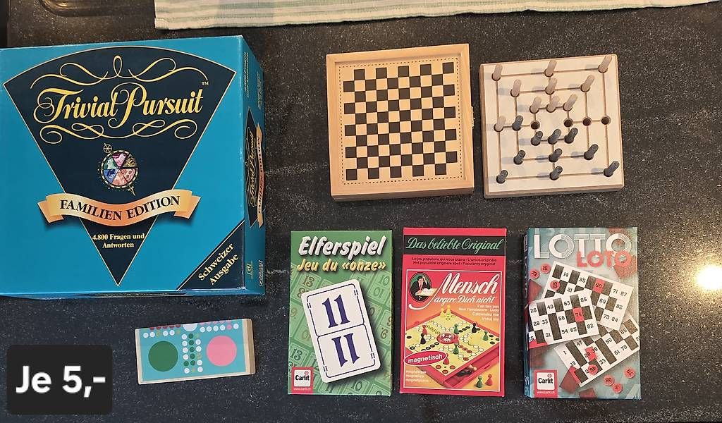 Giochi: Verschiedene Gesellschaftsspiele – Usato da Siebnen venduto da mar_n7g9 3