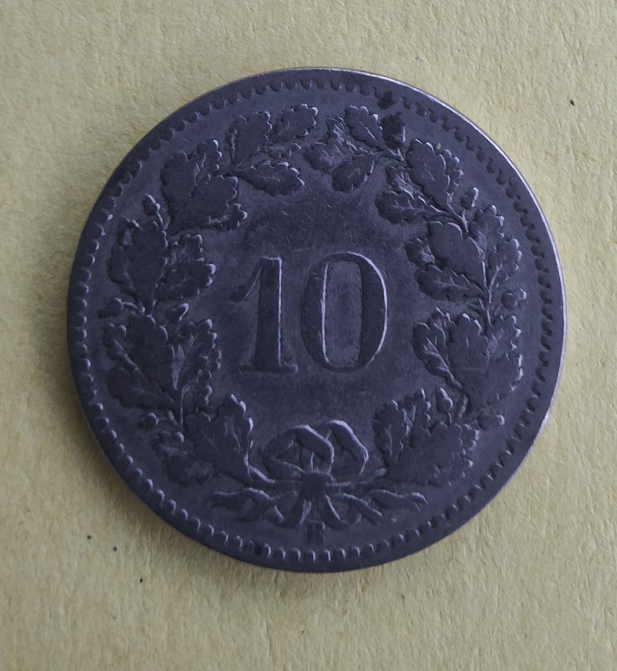 Tutti le monete: 10 Rappen 1899 – Usato da chur venduto da Hmars 1