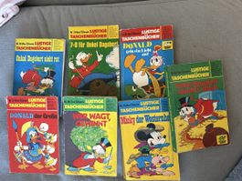 7 alte Lustige Taschenbücher LTB Nr. 20, 21, 23, 24, 26, 28,
