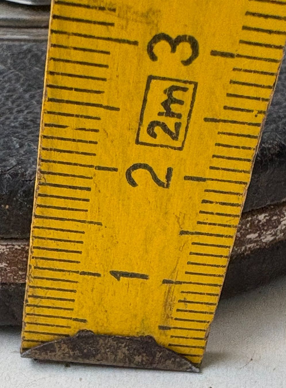 Messen: ANTIKES METALL MESSBAND 20METER – Gebraucht aus Ostermundigen von wini63 8