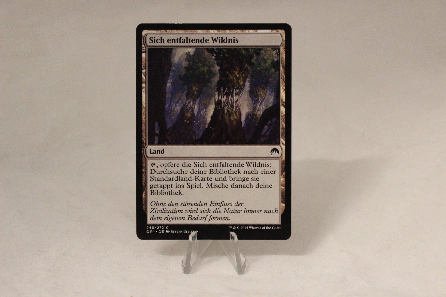 Magic The Gathering Carte collezionabili: Sich entfaltende Wildnis - Magic – Usato da Dulliken venduto da Sefty