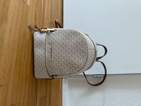 Michael Kors Rucksack weiss/braun