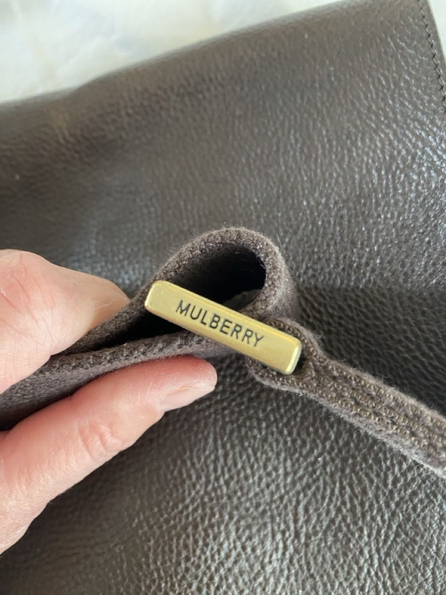 Mulberry Borse: Mulberry Chocolate Brown Leather Shoulder Bag – Nuovo (secondo la descrizione) da Reinach BL venduto da stutkir 2