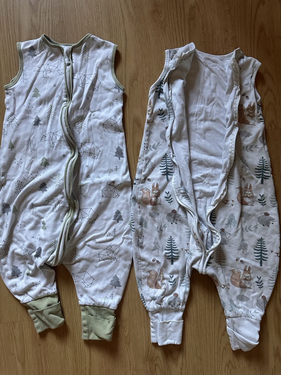 Ensembles coordonnés: 2 Kinder Schlafsäcke (Fuss zu oder offen möglich) Gr. 86-98 – D'occasion à Münsingen par Secondhand89