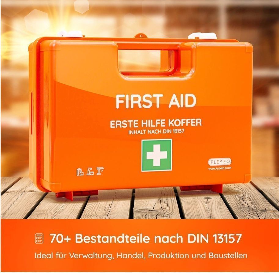 Kit di pronto soccorso: Erste-Hilfe-Koffer DIN 13157 – Nuovo e nell'imballaggio originale da Bülach venduto da StoreInShop.com 6