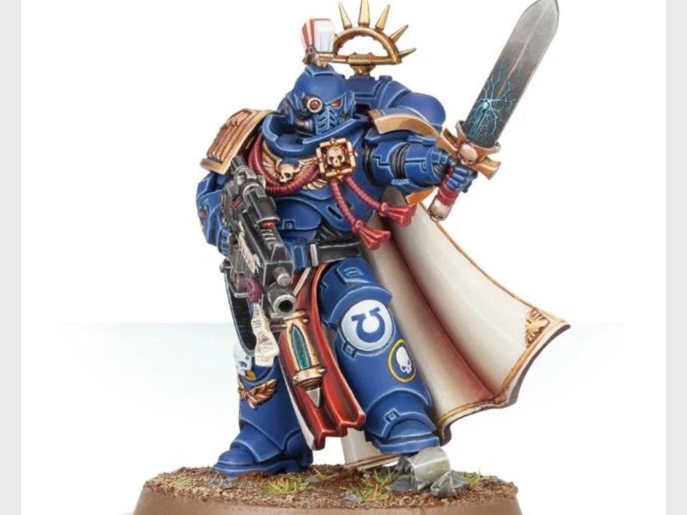 Warhammer 40k Space Marine Captain and Apothicair (Neu (gemäss ...