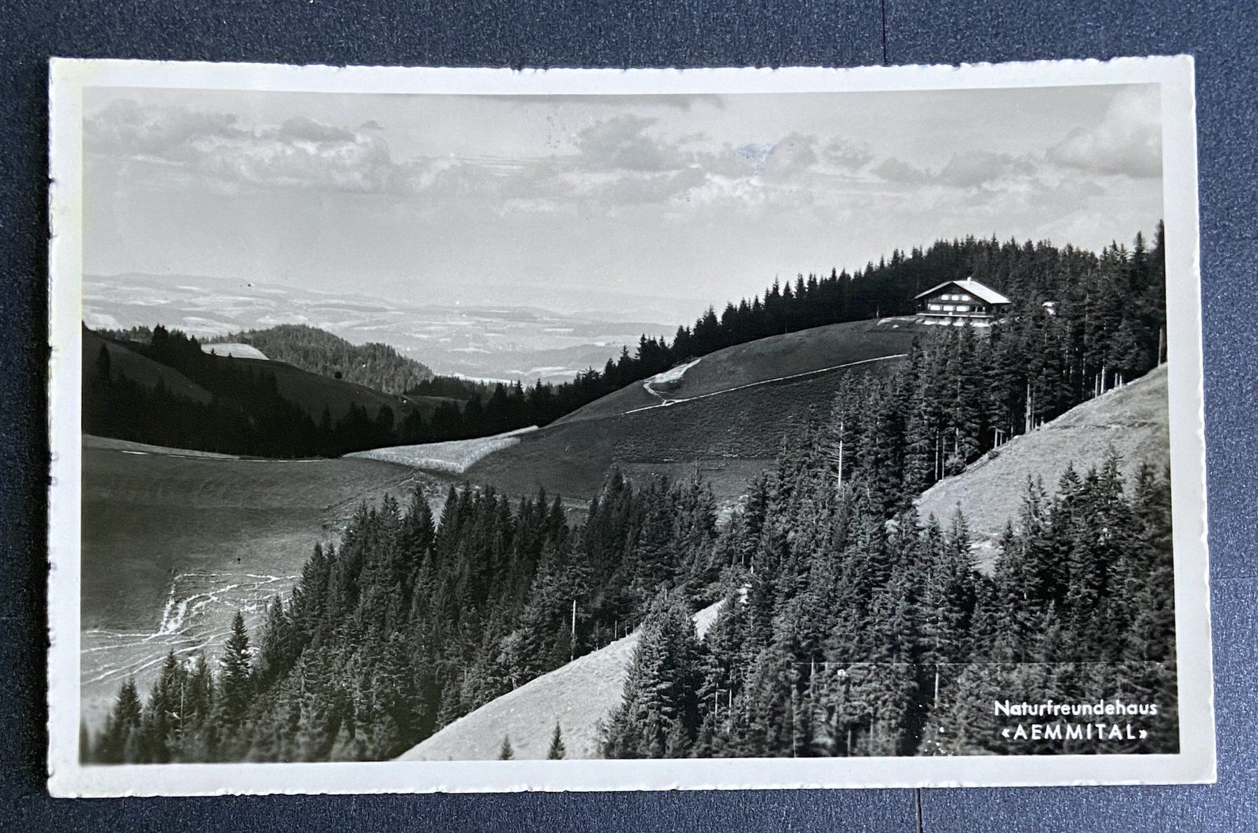 Cartoline postali: AK Naturfreundehaus "AEMMITAL" – Usato da Böckten venduto da Hansi36
