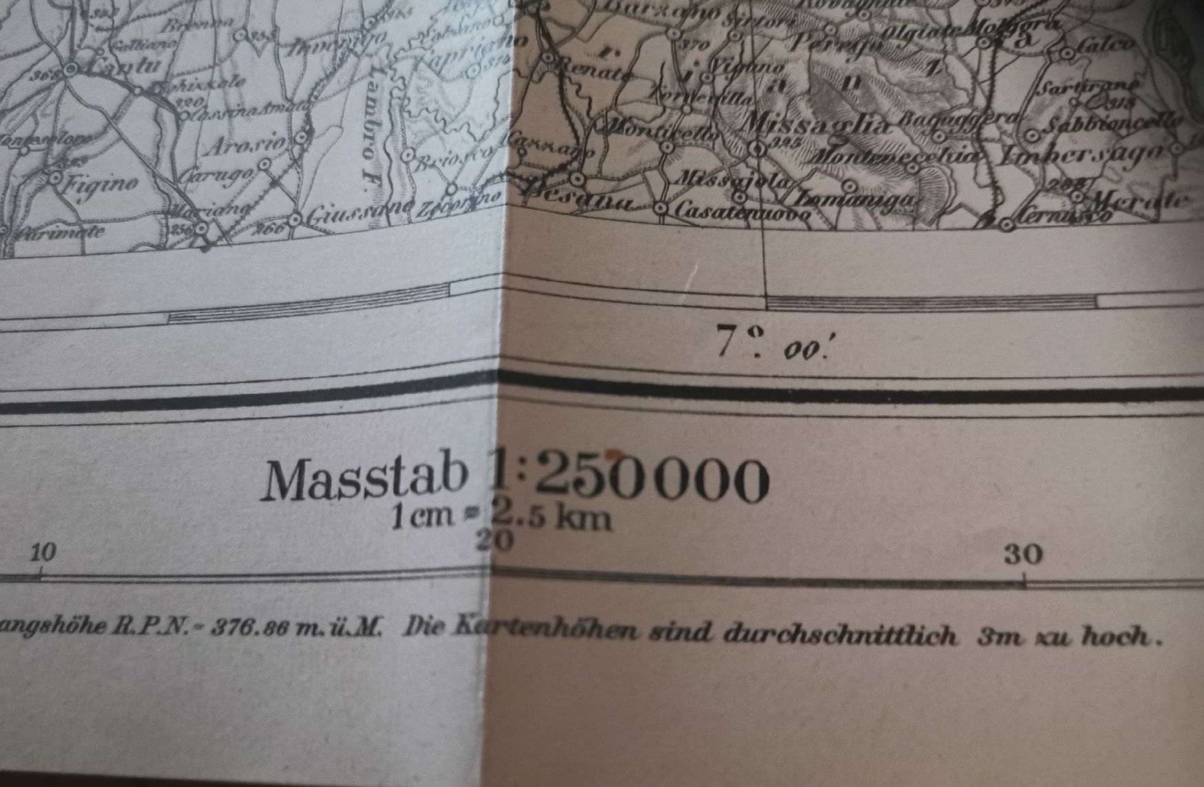 Cartine & Atlanti: Generalkarte der Schweiz – Usato da Egg b. Zürich venduto da Pronsch 2