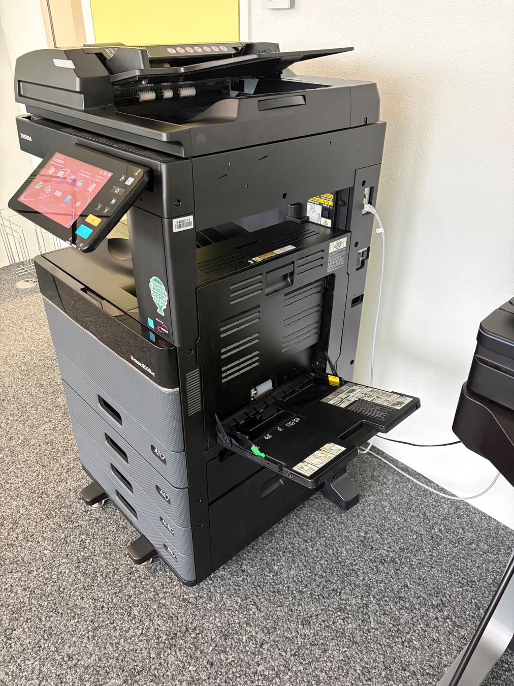 Toshiba Fotocopiatrici: Toshiba E-Studio 2000 AC Farbkopierer DIN A3 – Usato da Mörschwil venduto da ottoman7 1