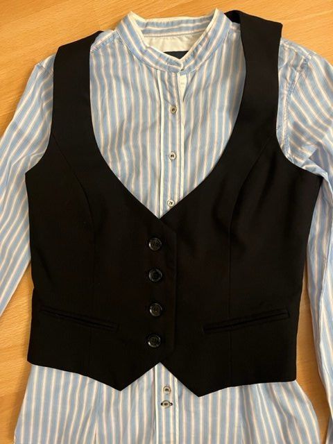 Zara Camicette: Hemd mit Gilet Zara Gr.XS – Usato da Wabern venduto da adamovski 1