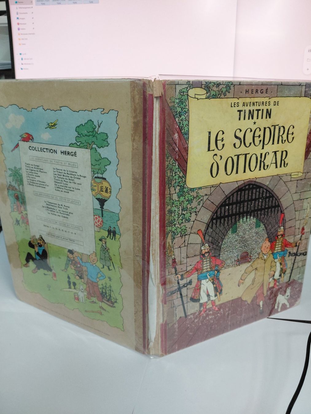 Fumetti: Tintin Le sceptre d'Ottokar – Usato da Puidoux venduto da tasbiencompris 4