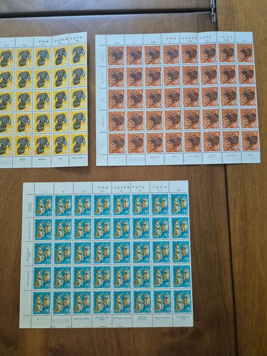 Tous les timbres: Frankaturware 100 CHF. GRATISLIEFERUNG ! – Neuf (Voir description) à Horgen par frankatur 7